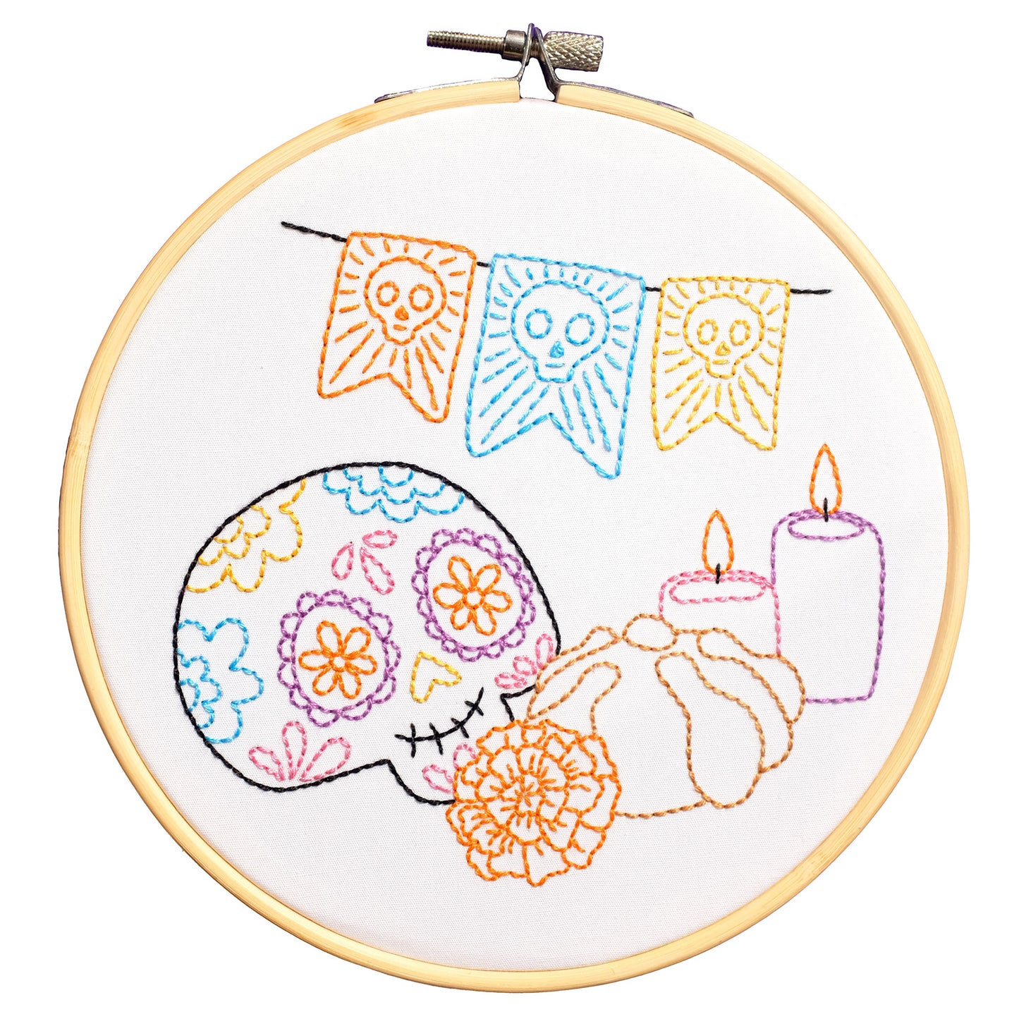 Día de Muertos Ofrenda Embroidery Kit