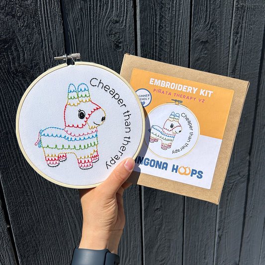 Piñata Therapy V2 Embroidery Kit