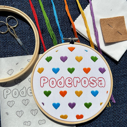 Poderosa Embroidery Kit