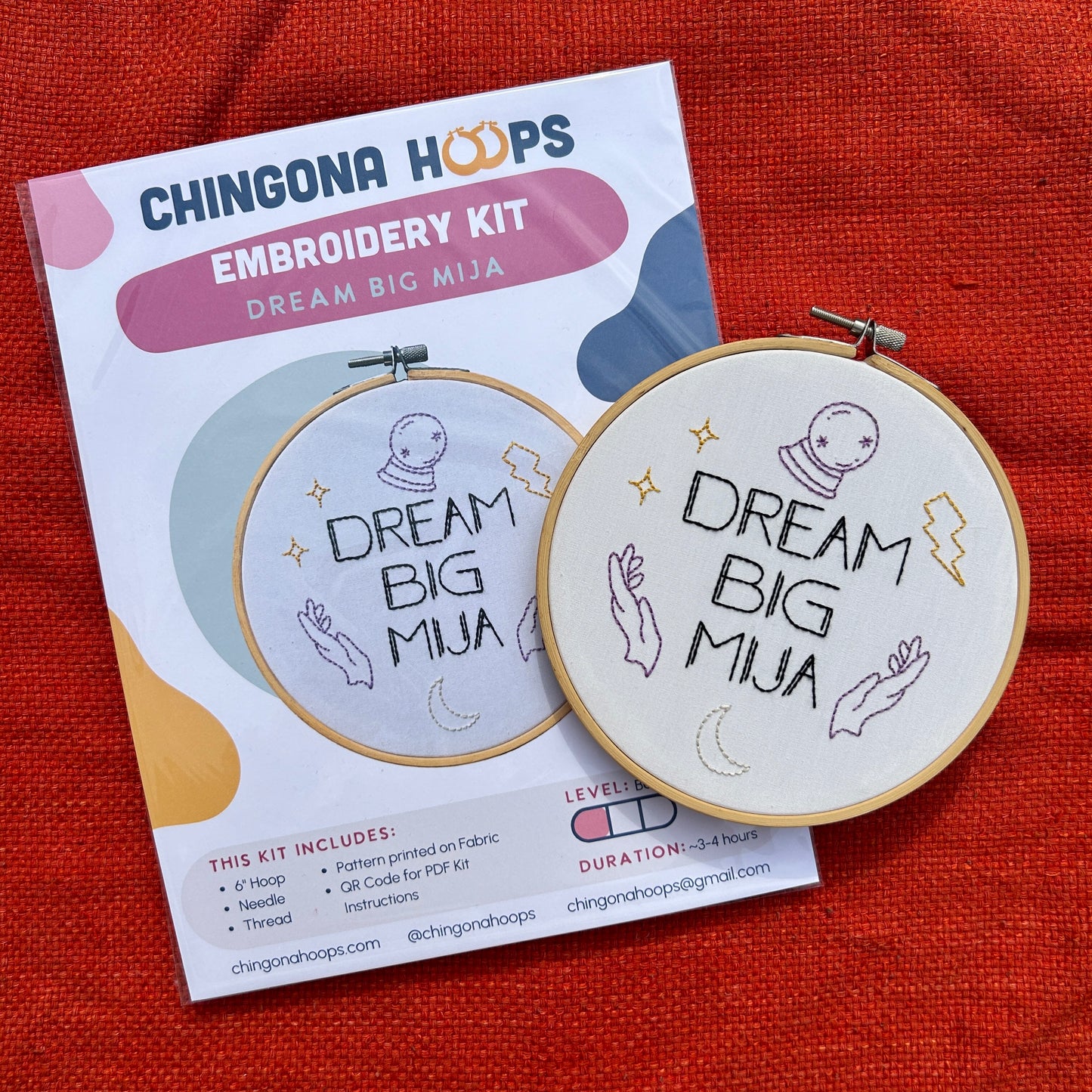 Dream Big Mija Embroidery Kit