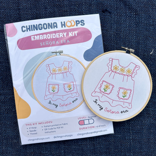 Señora Era Embroidery Kit