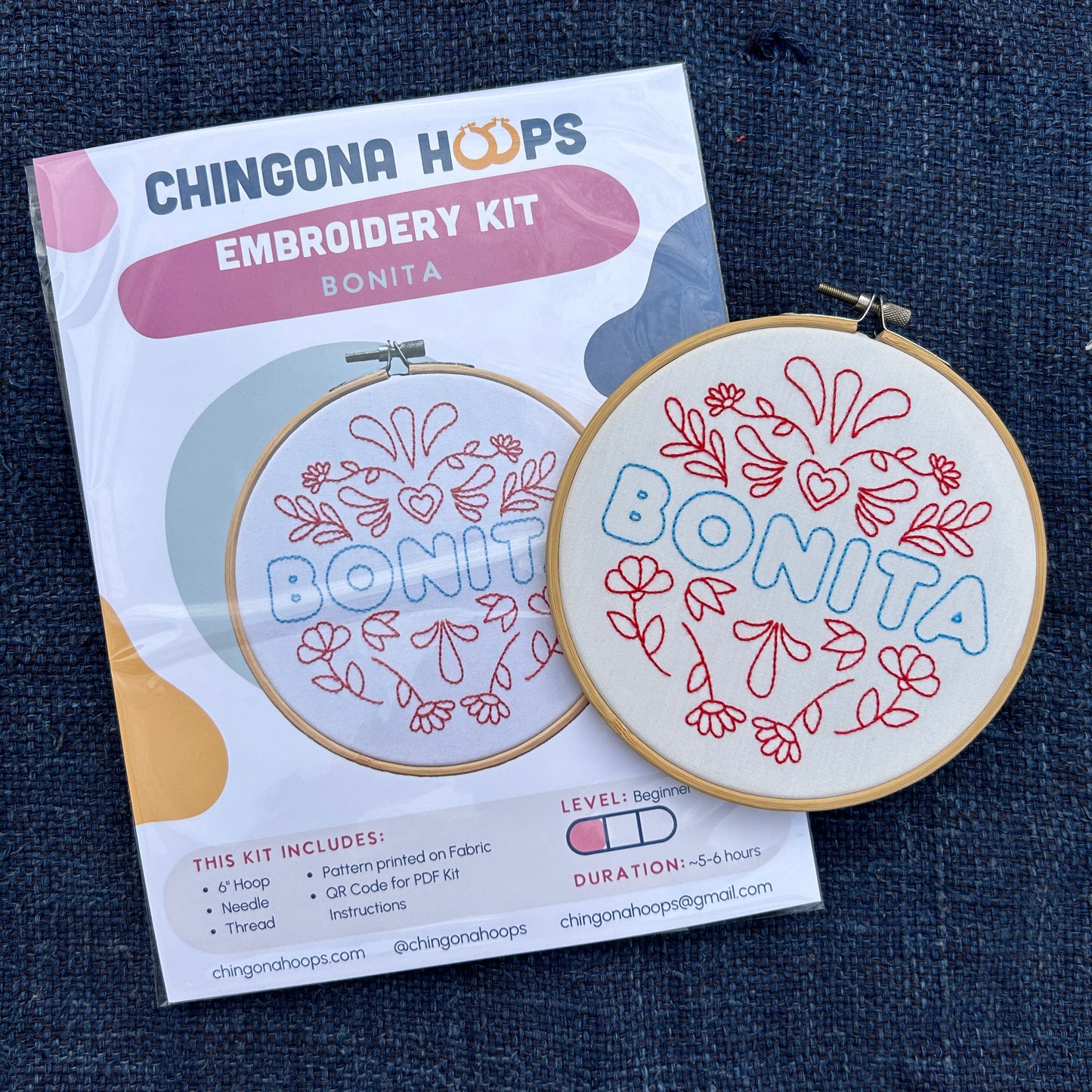 Bonita Embroidery Kit