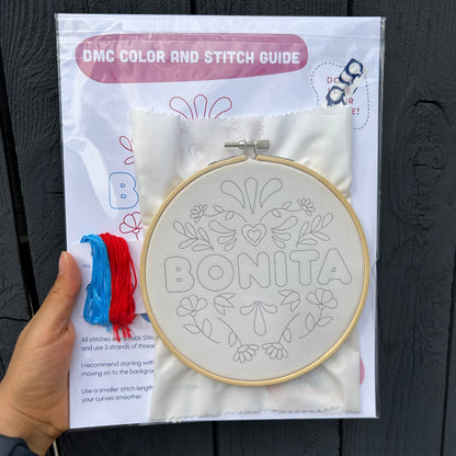 Bonita Embroidery Kit