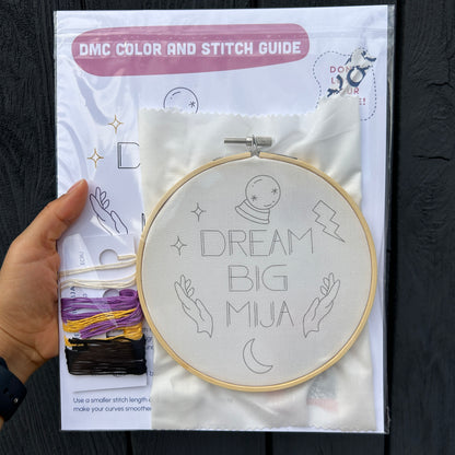 Dream Big Mija Embroidery Kit